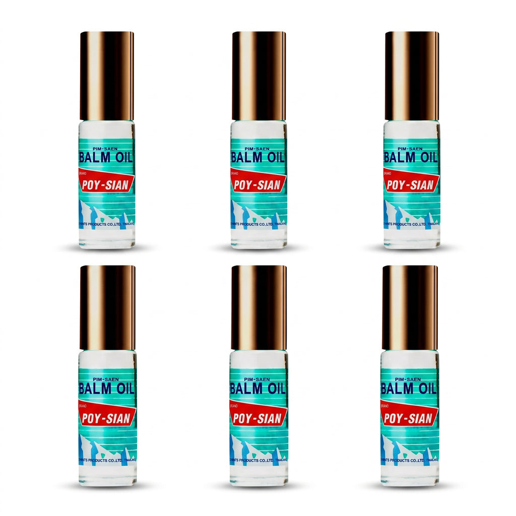 Poy-Sian Pim-Saen Luxury Roll-On – Aromatherapy Oil Stick (Gold Edition)