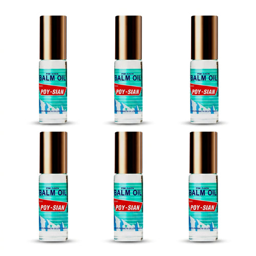 Poy-Sian Pim-Saen Luxury Roll-On – Aromatherapy Oil Stick (Gold Edition)
