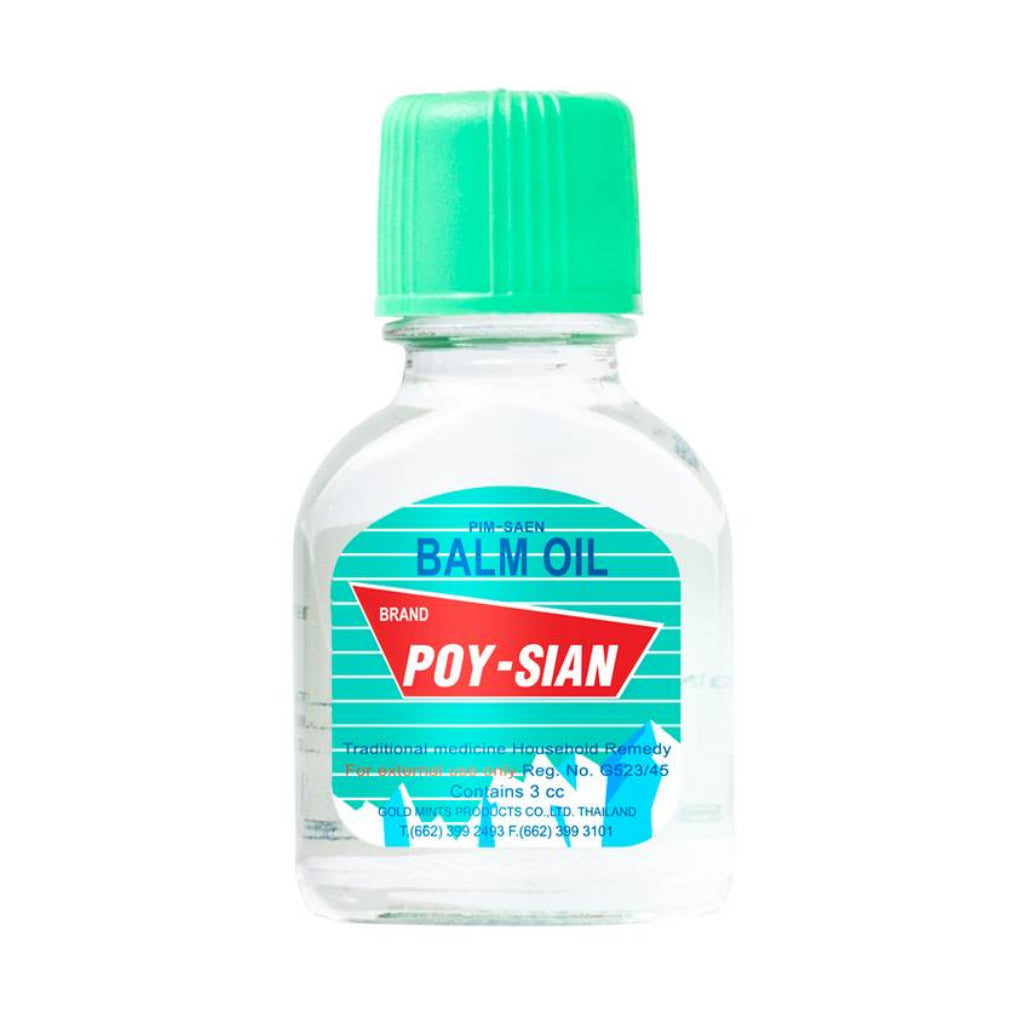 Poy-Sian Pim-Saen Liquid Balm Oil – 3cc Pocket Dropper Bottle